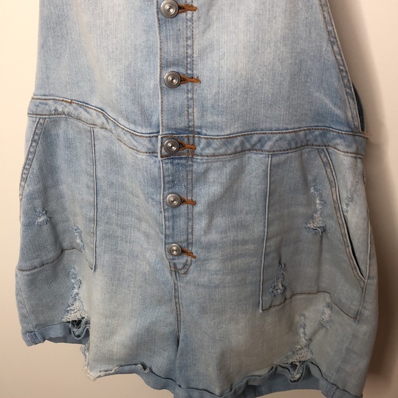 Women’s NOBO Mid Rise Overalls - Picture 3 of 6